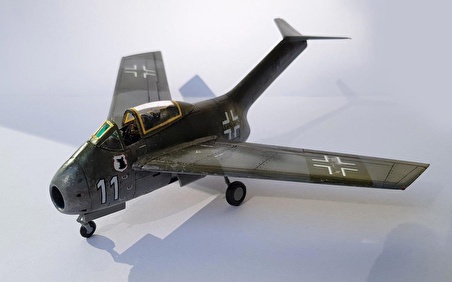 Ta-183 Focke Wolf Pm Model Savaş Uçağı Demonte Plastik Maketi