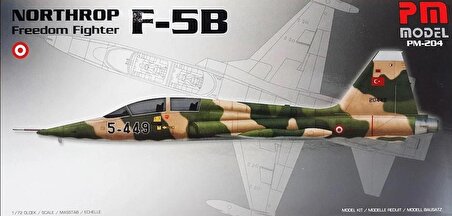 Northrop F-5 B Freedom Fighter PM Model Demonte Plastik Uçak Maket Kiti