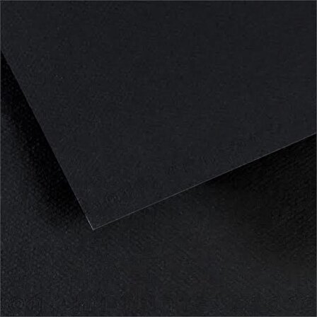Canson Mi-Teintes Pastel Kağıdı 160gr 50x65cm Siyah 5’li paket