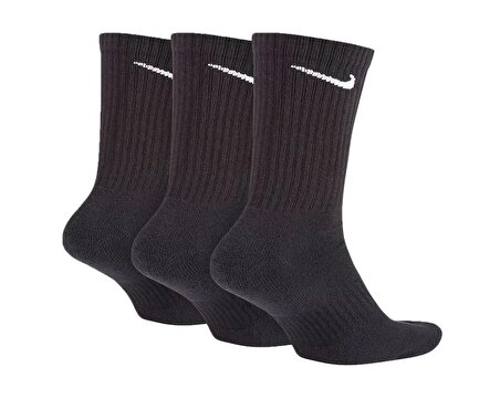 Nike Sx7664-010 Erkek Siyah Antrenman Çorabı 3'lü