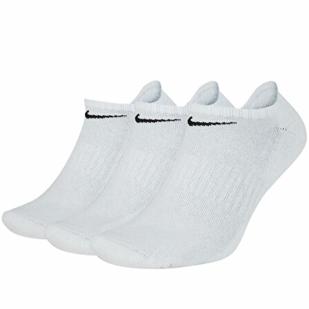 Nike SX7673-100 Everyday Cushioned Unisex Spor Çorap