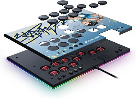 Razer Kitsune Arcade Kontrol RGB PS5-PC Chun-Li Edition