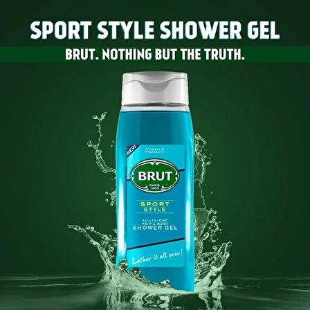 Brut Duş Jeli Sports 500 ml.