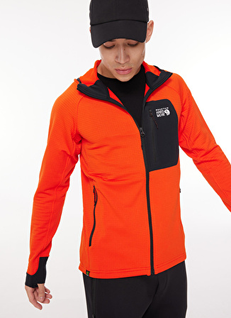 Mountain Hardwear Turuncu Erkek Kapüşon Yaka Mont 1985311842_OM3851