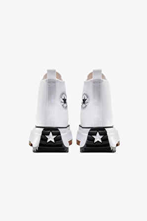 Converse Run Star Hıke Canvas Platform Beyaz Kadın Sneaker 166799C