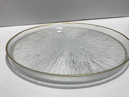 Sigma Glass 26 cm Sunumluk Tabak