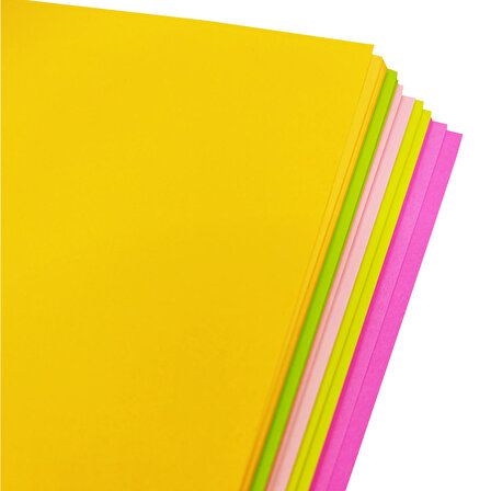 Fotokopi Kağıdı Fosforlu Renkli A4 100 Lü