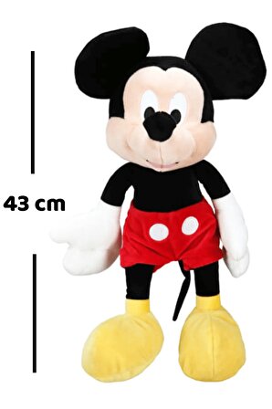 Mickey Core Peluş Büyük Bpy 43 cm. Lisanslı - Yumuşacık Bir Arkadaş!