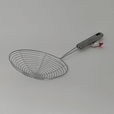 34-15 cm Çelik Kızartma Kevgiri Kancalı Kevgir Süzgeç Kızartma Maşası Süzgeç Metal Saplı Yağ Kevgiri