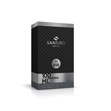 Sansiro No. M656 EDP Çiçeksi Erkek Parfüm 100 ml  