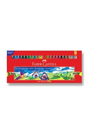 Faber-castell Silinebilir Mum Boya 25 Renk