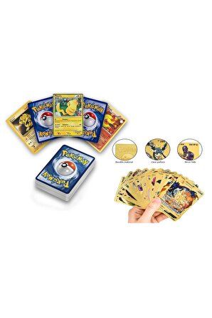 Pokemon Tcg Dx Gx Vmax Gold Card + Astros Brillantes Oyuncu & Koleksiyon Pokemon Kartı 43 Adet