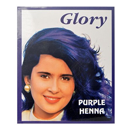 Mor Hint Kınası (Purple Henna) 10 Gr Paket