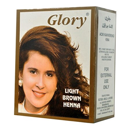 Açık Kahverengi Hint Kınası (Light Brown Henna) 10 Gr Paket