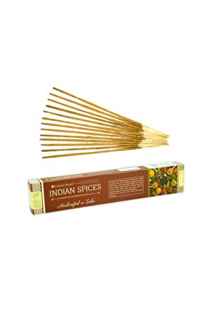 Indian Spices Hindistan Baharatları Organik Stick Tütsü