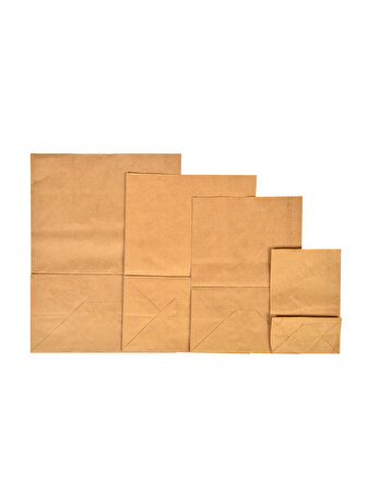Kraft Dipli Kese Kağıdı 50'li Paket | 10 x 15 cm 