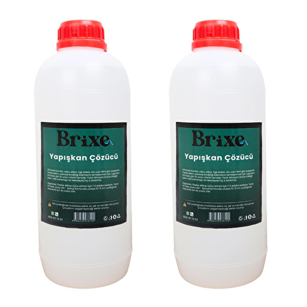 Brixe Yapışkan Çözücü Sökücü 2x1 Lt