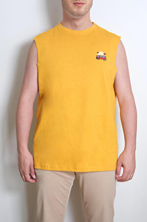 Sun Road Minibüs Nakış Armalı Advisor Kolsuz T-Shirt