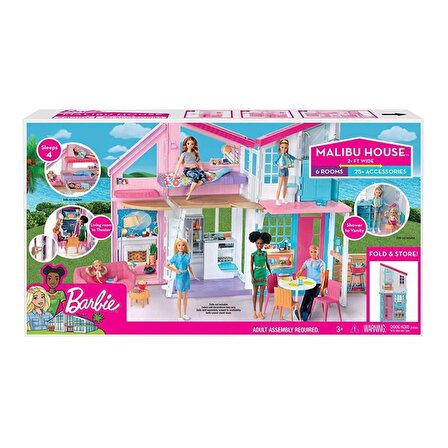Barbie, Mega Malibu Oyun Evi Seti