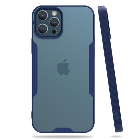 iPhone 12 / 12 Pro Kılıf Platin Matte Silikon Arka Kapak