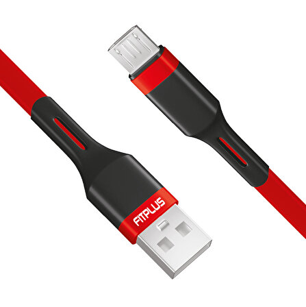 FitPlus Premium PS-301 Micro USB Data/Şarj Kablosu 2.4A 1mt