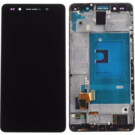 Huawei Honor 7 Lcd Ekran Dokunmatik Çıtalı (Siyah)