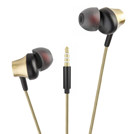 Powerstar HD-32 Mikrofonlu Kulak İçi Kablolu Kulaklık 3.5mm
