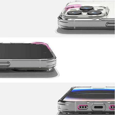 iPhone 11 Pro Max Kılıf Space Seri Lux Silikon Şeffaf Kapak