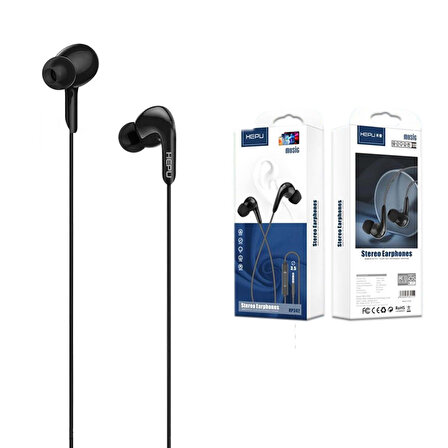 HEPU HP342 Stereo Kulak İçi Kablolu Kulaklık 3.5mm