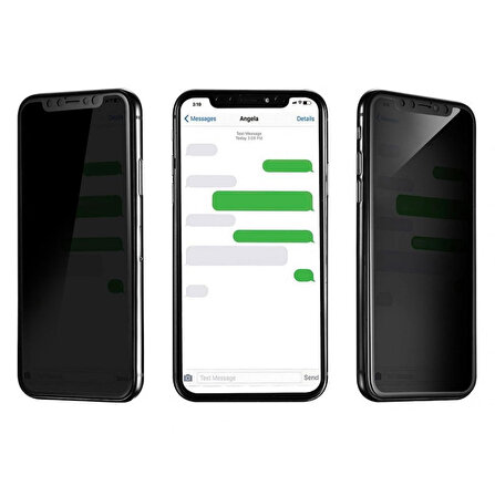 iPhone 12 Pro Max Hayalet Privacy Gizli Seramik Nano Ekran Koruyucu