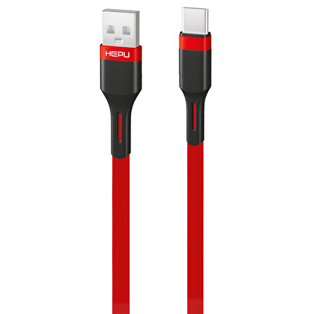 HEPU HP-412 Intelligent USB - Type-C QC3.0 3.1A Şarj Kablosu 1mt