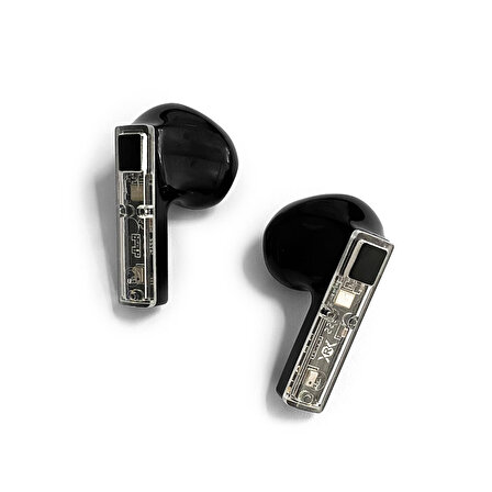 HEPU HP-658 TWS Kablosuz Kulak İçi Bluetooth Kulaklık Şeffaf Tasarım