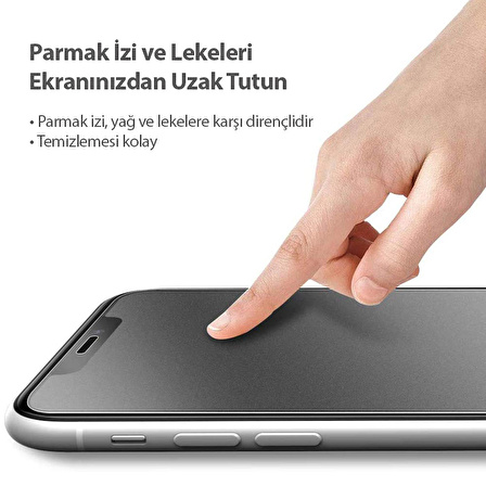 Bufalo General Mobile GM 23 SE Seramik Mat 9D Tam Kaplama Ekran Koruyucu