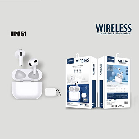 HEPU HP651 TWS Pro Kablosuz Kulak İçi Bluetooth Kulaklık