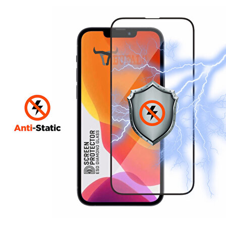 Bufalo iPhone 12 / 12 Pro ESD Anti Static Seramik Ekran Koruyucu