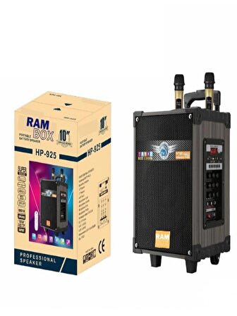 Rambox HP-925 Taşınabilir Bluetooth Hoparlör Ses Sistemi