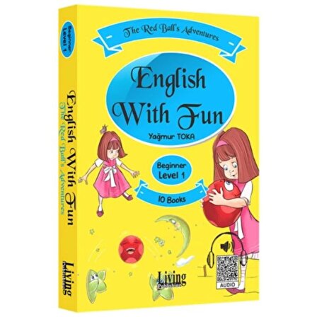 English With Fun Level 1 - 10 Kitap - The Red Ball’s Adventures