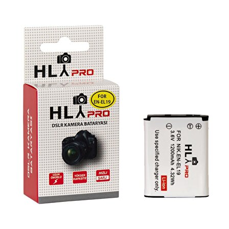 Hlypro Nikon S3100 için EN-EL19 Batarya