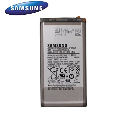 Samsung S10+ Plus Eb-Bg975Abu Batarya Pil ve Tamir Set Servis