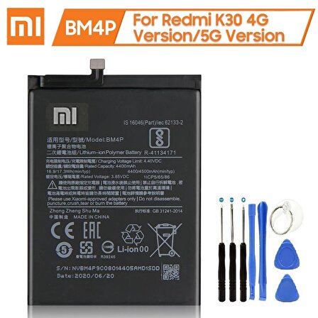 Xiaomi Redmi K30 Pil Batarya BM4P