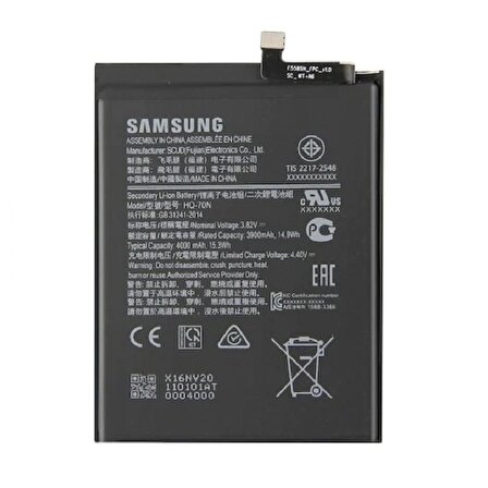 Samsung Galaxy M11 Pil Batarya SM-M115F 3900 mAh