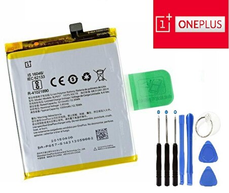 OnePlus 6T A6010 A6013 Pil Batarya ve Tamir Seti BLP685
