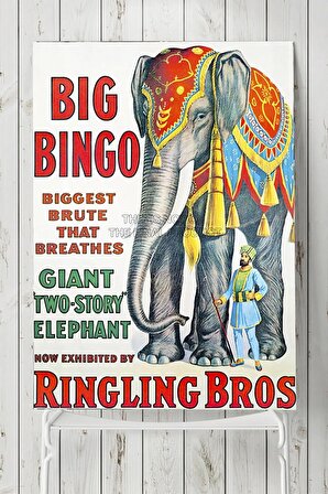 Big Bingo Vintage Poster