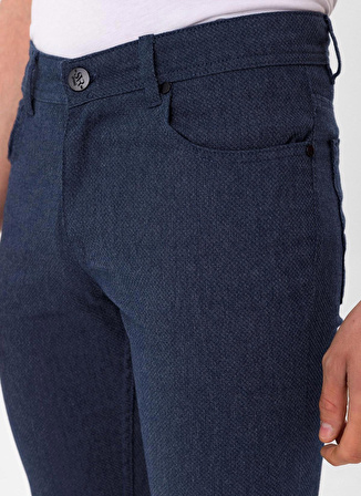 Süvari Normal Bel Normal Paça Slim Fit Lacivert Erkek Pantolon PN2020500543