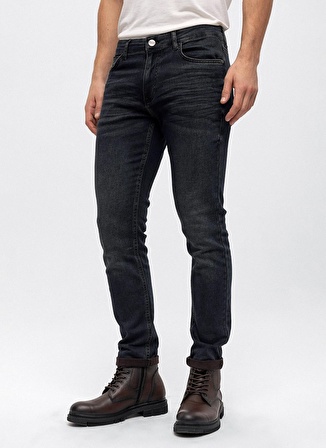 Back and Bond Normal Bel Normal Paça Slim Fit Antrasit Erkek Pantolon B33W35009