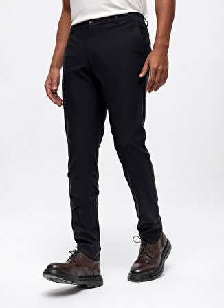 Back and Bond Normal Bel Normal Paça Slim Fit Lacivert Erkek Pantolon B33W31001