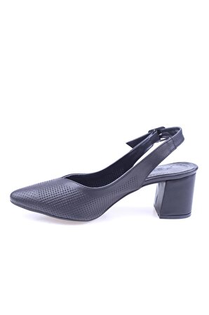 Feles 01-311 Kadın 6,5 Cm Topuk Sandalet Ayakkabı