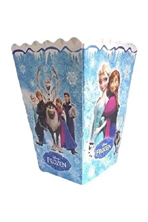 Elsa Frozen 8 Li Mısır Kutusu