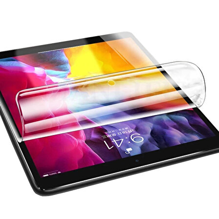 Vorcom Quartz Pro 10.1 İnç Premium Şeffaf Nano Koruyucu Tablet Film