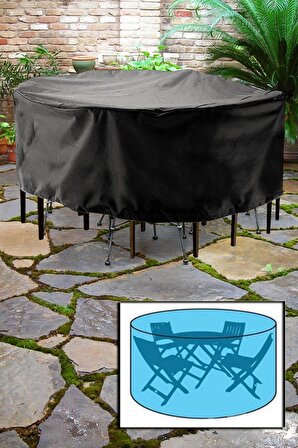 Guise Bahçe Mobilya Koruma Örtüsü Su Geçirmez Masa Sandalye Yağmur Toz Kir Önleyici Branda 160x80cm